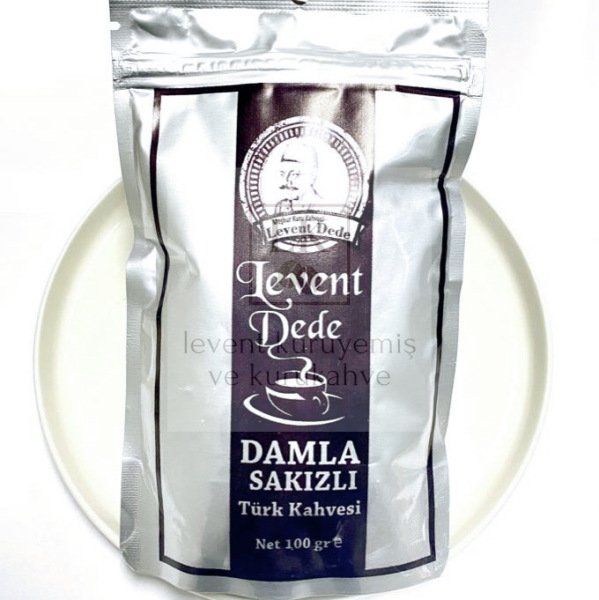 Damla Sakızlı Türk Kahvesi 100gr (Levent Dede)