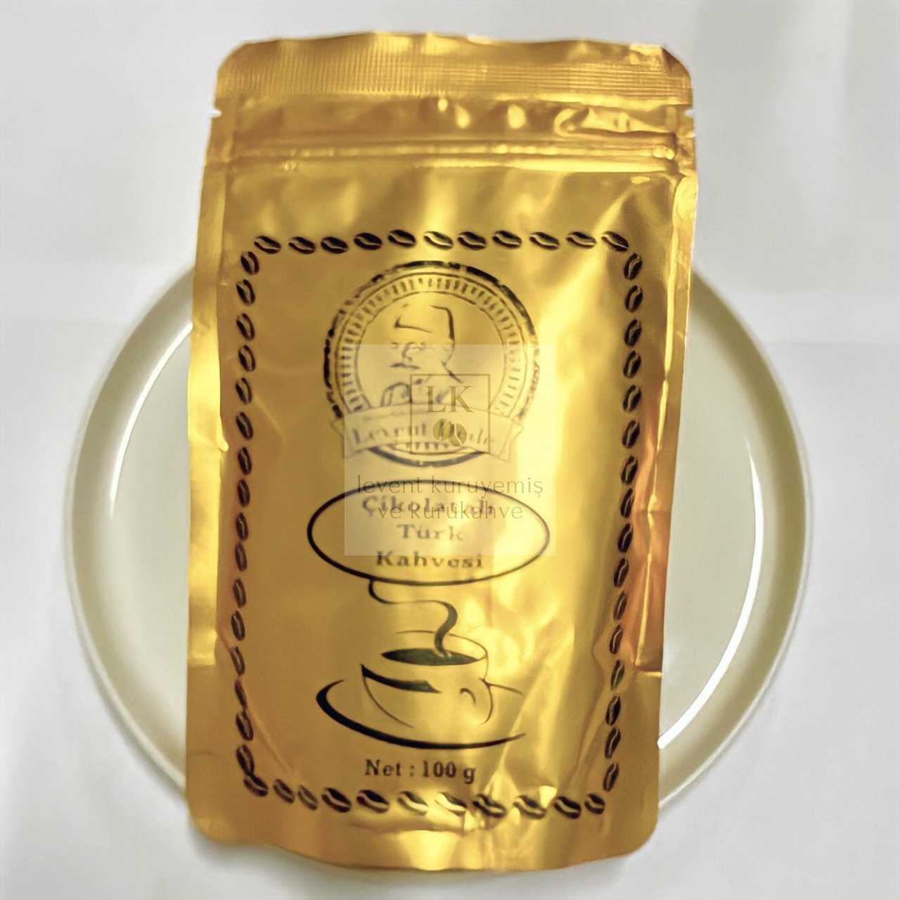 Çikolatalı Türk Kahvesi 100gr (Levent Dede)