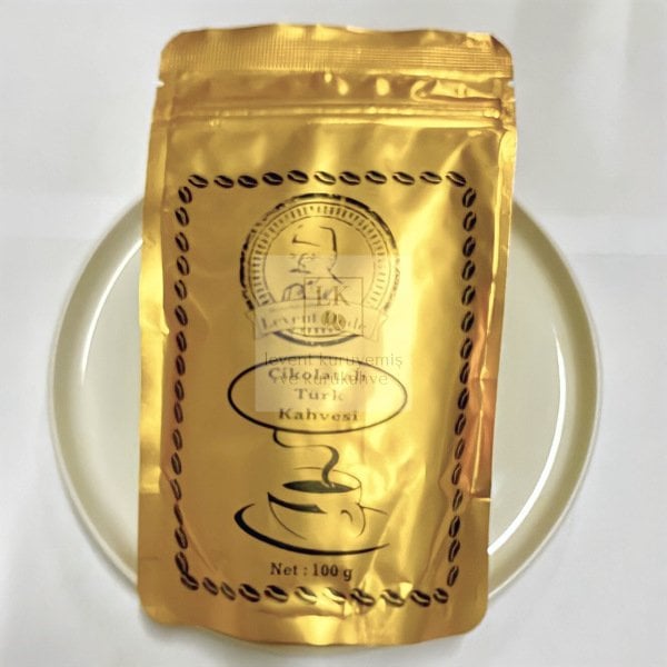 Çikolatalı Türk Kahvesi 100gr (Levent Dede)