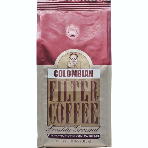 Kurukahveci Mehmet Efendi Colombian Filtre Kahve 250gr
